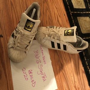 Sz.7.5 Shelltoe Adidas